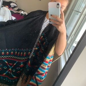 Western poncho